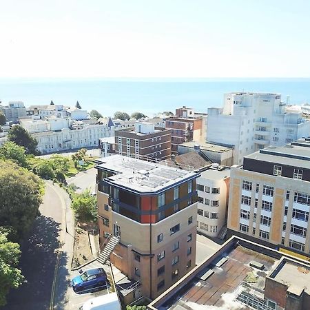 The Pad By The Beach Penthouse Apartment With Sunset And City Views Bournemouth Esterno foto